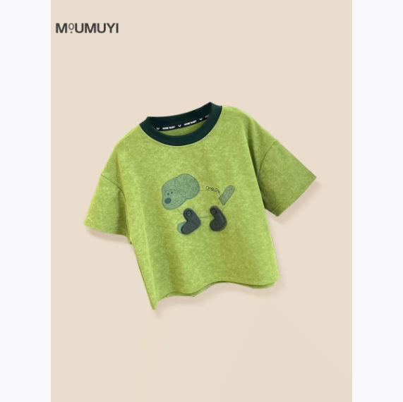 [5A抑菌]嘟嘟家婴儿短袖T恤夏季新款男童体恤夏装