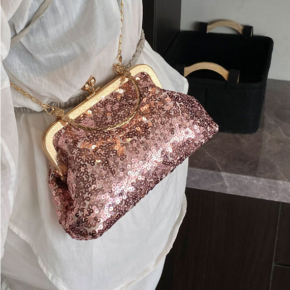 2025新款潮时尚斜挎包女ins小众百搭单肩手提包女