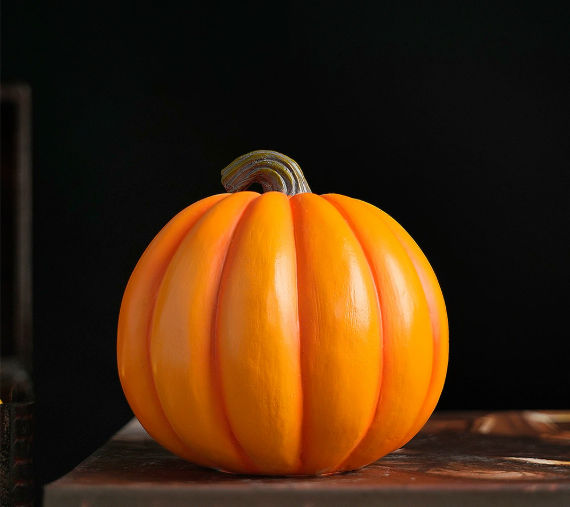 跨境新品万圣节南瓜幽灵复古桌面骷髅道具树脂摆件创意鬼节装饰品